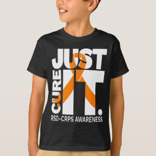Rsd Crps Awareness Ribbon White Survivor Design T-Shirt