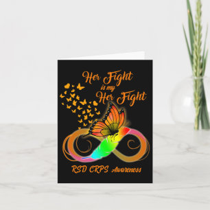 Rsd Crps Awareness Warrior Her Fight Is My Fight B Card