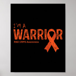 Rsd Crps Awareness Warrior  Poster