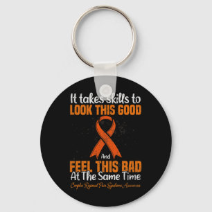 RSD CRPS Complex Regional Pain Syndrome Awareness Key Ring