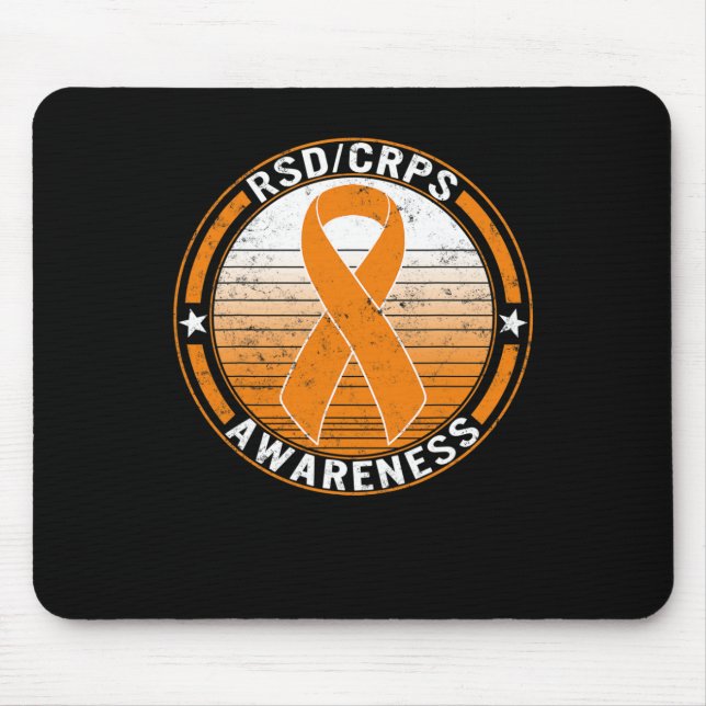 Rsd Crps Complex Regional Pain Syndrome Awareness  Mouse Pad (Front)