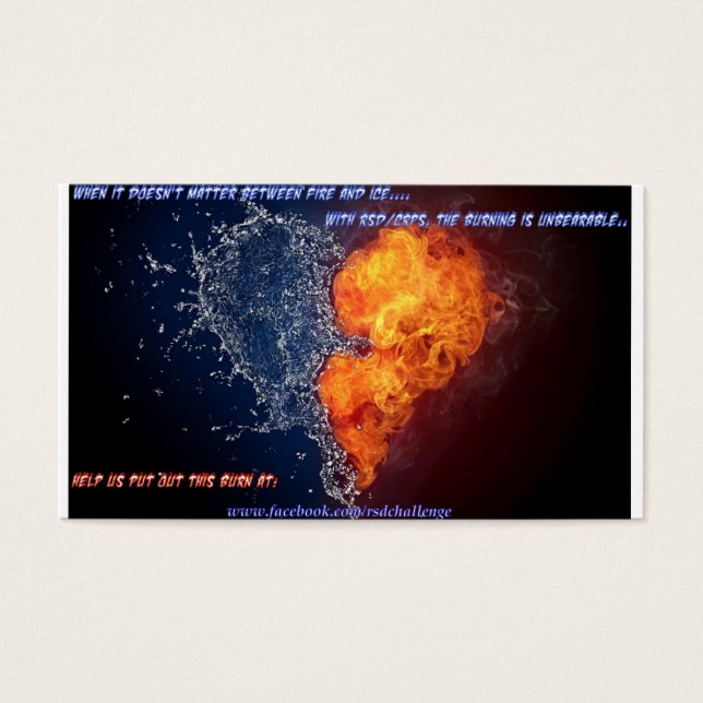 RSD/CRPS definition cards (Front)