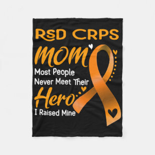 Rsd Crps Mum I Raised Mine Fleece Blanket