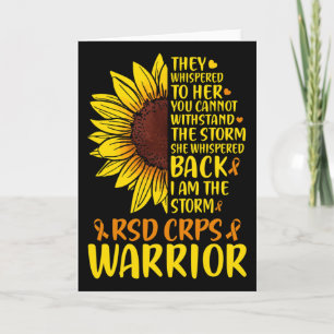 Rsd Crps Novelty Complex Regional Pain Syndrome Aw Card