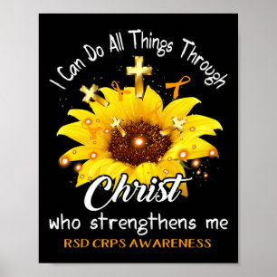 Rsd Crps Warrior I Can Do All  Poster