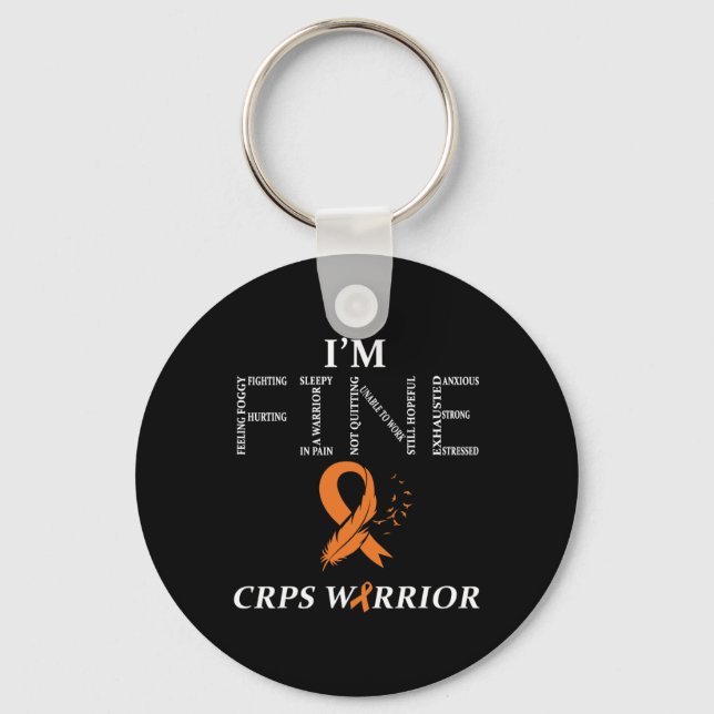 Rsd Crps Warrior  Key Ring (Front)