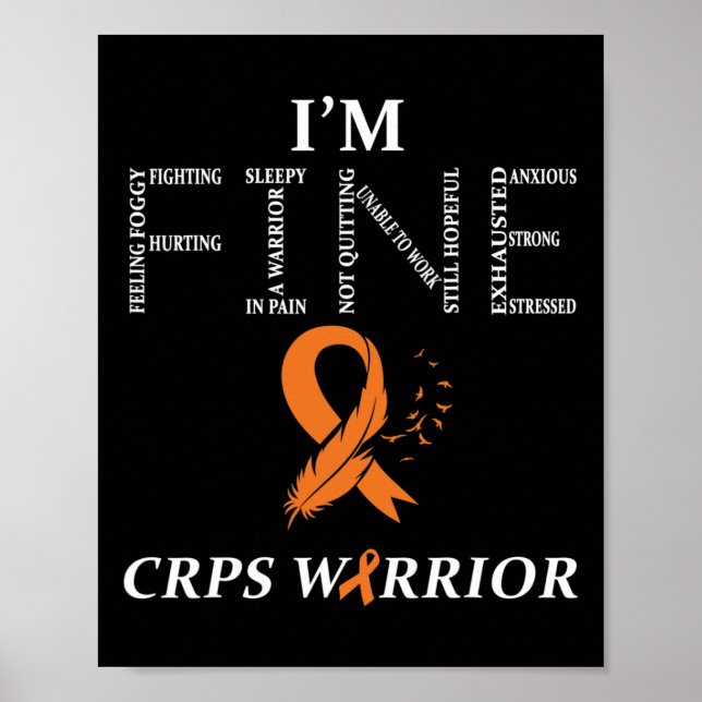Rsd Crps Warrior  Poster (Front)
