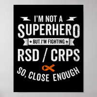 RSD CRPS Warrior Survivor Awareness Support Orange