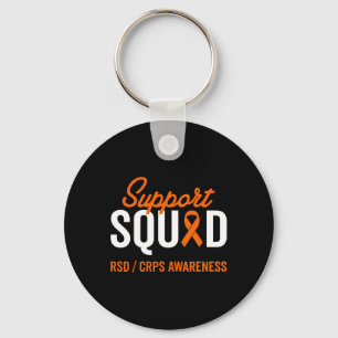 RSD CRPS Warrior Survivor Awareness Support Squad  Key Ring