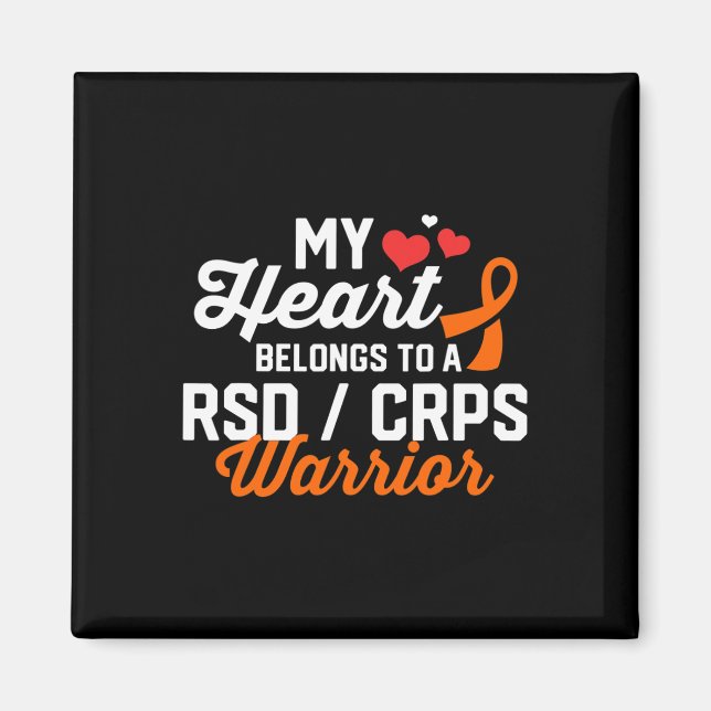RSD CRPS Warrior Survivor Support Awareness Recove Magnet (Front)