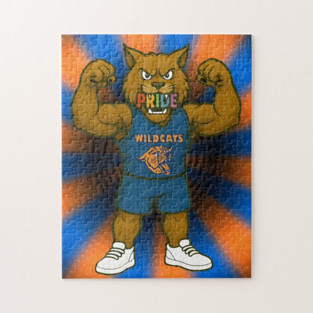 RSD WILDCATS SPORTS MUSCULAR PRIDE JIGSAW PUZZLE (Vertical)