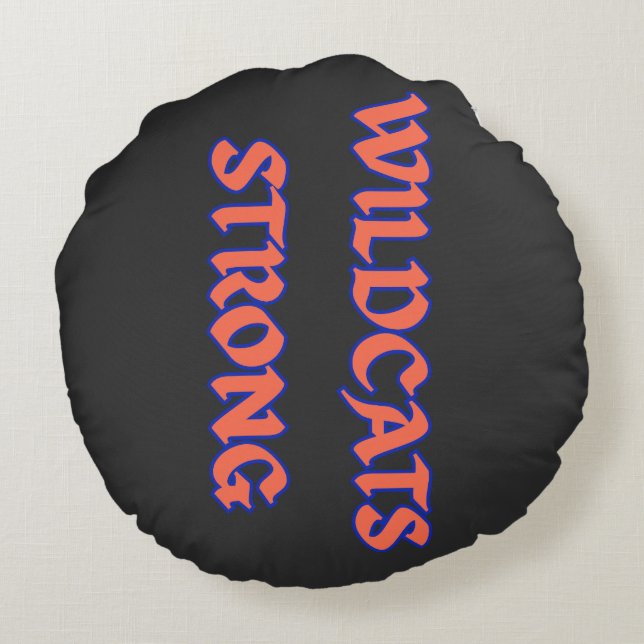 RSD WILDCATS STRONG SPORTS ROUND PILLOW (Back)