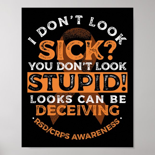 RSDCRPS Awareness carers and patients  Poster (Front)