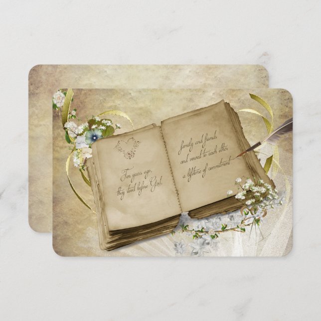 RSVP-10th Anniversary Vow Renewal Invitation (Front/Back)