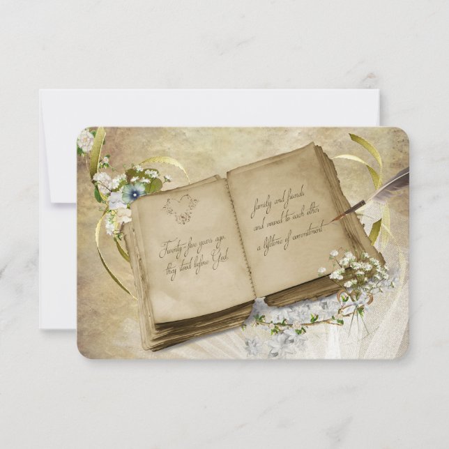 RSVP-25th Anniversary Vow Renewal Invitation (Front)