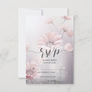 RSVP 2 Stunning Elegant Pink Daisies