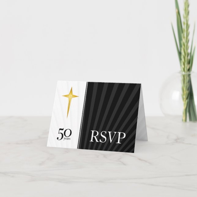 RSVP 50 Year Church Anniversary Invitation (Front)
