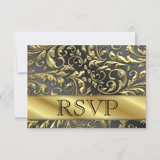 RSVP 50th Gold Anniversary Card (Front)