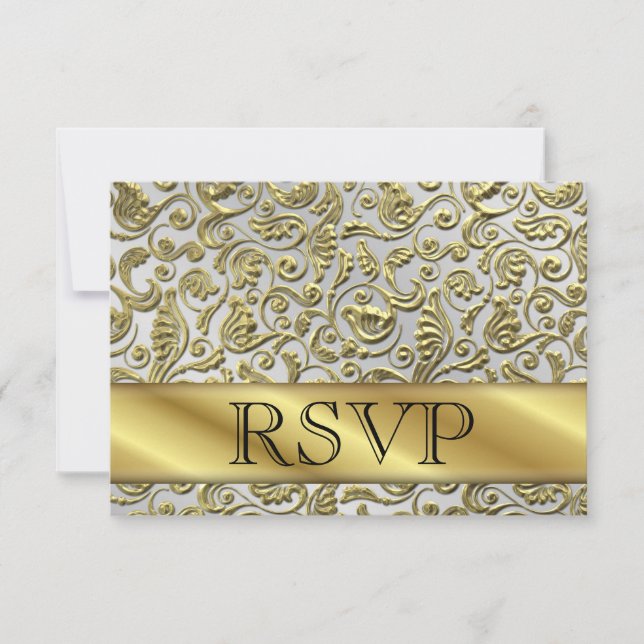 RSVP 50th Gold Anniversary Card (Front)