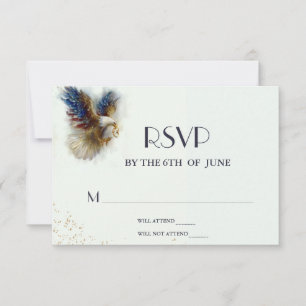 RSVP Bald Eagle Patriotic USA Semiquincentennial