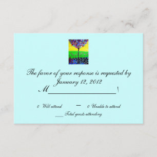 RSVP Bar Bat Mitzvah Card
