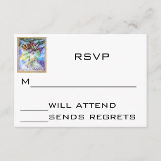 RSVP Bar Mitzvah or Bat Mitzvah Card