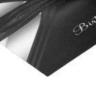 RSVP Birthday Diamond Jewel Black White Silver