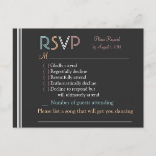 RSVP Card