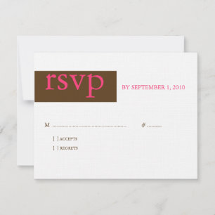 RSVP CARD