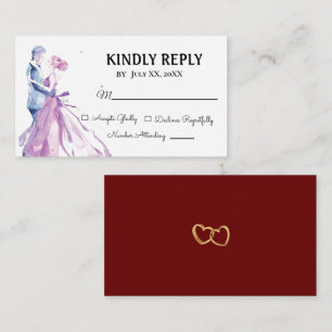 RSVP card - Illustration Art -