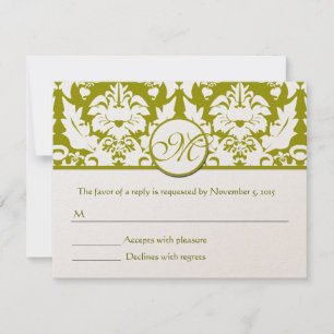 RSVP Cards-Require the 5 x 7 size Inivitations