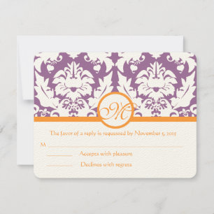 RSVP Cards-Require the 5 x 7 size Inivitations