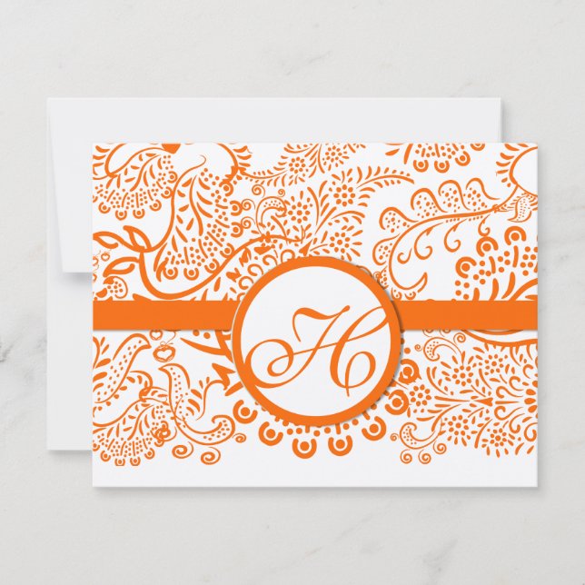 RSVP Cards-Require the 5 x 7 size Inivitations (Front)