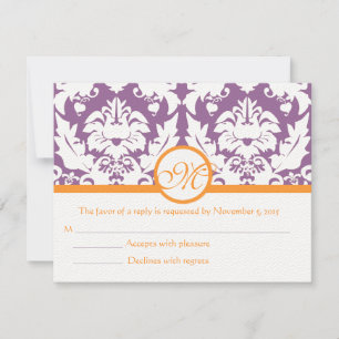 RSVP Cards-Require the 5 x 7 size Inivitations