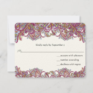RSVP Cards-Require the 5 x 7 size Inivitations Card