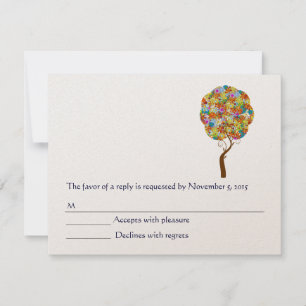 RSVP Cards-Require the 5 x 7 size Inivitations Card