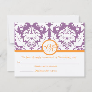 RSVP Cards-Require the 5 x 7 size Inivitations Card