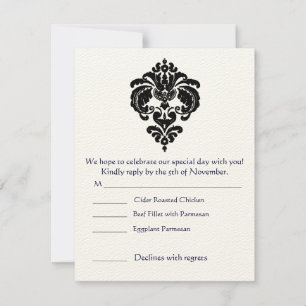 RSVP Cards-Require the 5 x 7 size Inivitations Invitation