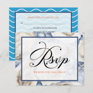 RSVP Clam Shells Beach or Destination Invitation