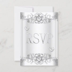 RSVP Elegant Event Silver White