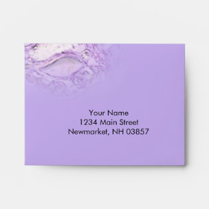 RSVP Elegant Masquerade Purple and Pink Envelopes