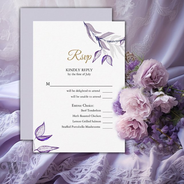 RSVP Elegant Purple Foliage (Creator Uploaded)