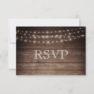 RSVP Elegant Rustic Mason Jar Lights matching Card