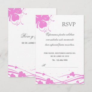 RSVP Floral-01 - Invitación Card