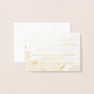 rsvp foil card