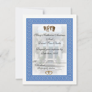 RSVP Greek Key design