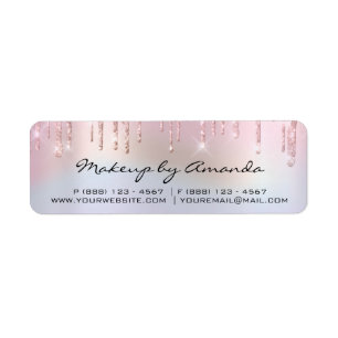 RSVP Holographic Ombre Pastels Drips BRIDE Sweet16