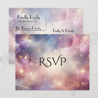 RSVP INVITATION POSTCARD
