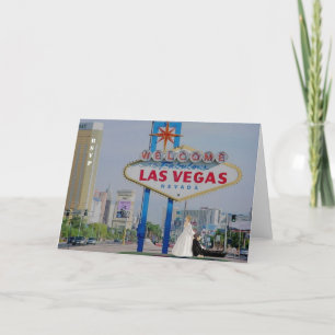 RSVP  Las Vegas Wedding Announcement Card