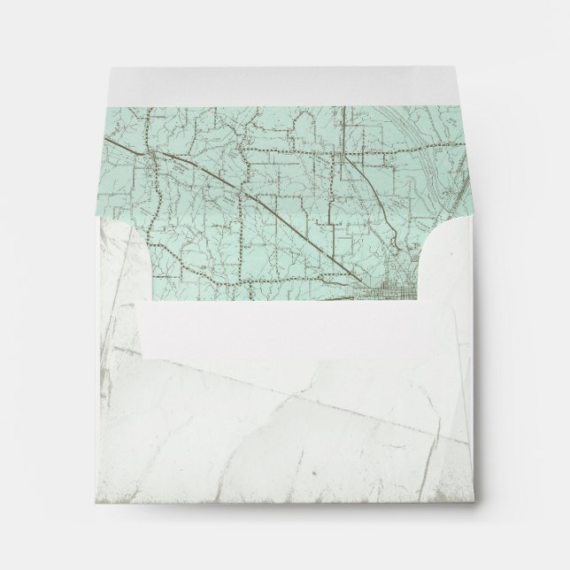 RSVP Map Envelope (Back (Bottom))